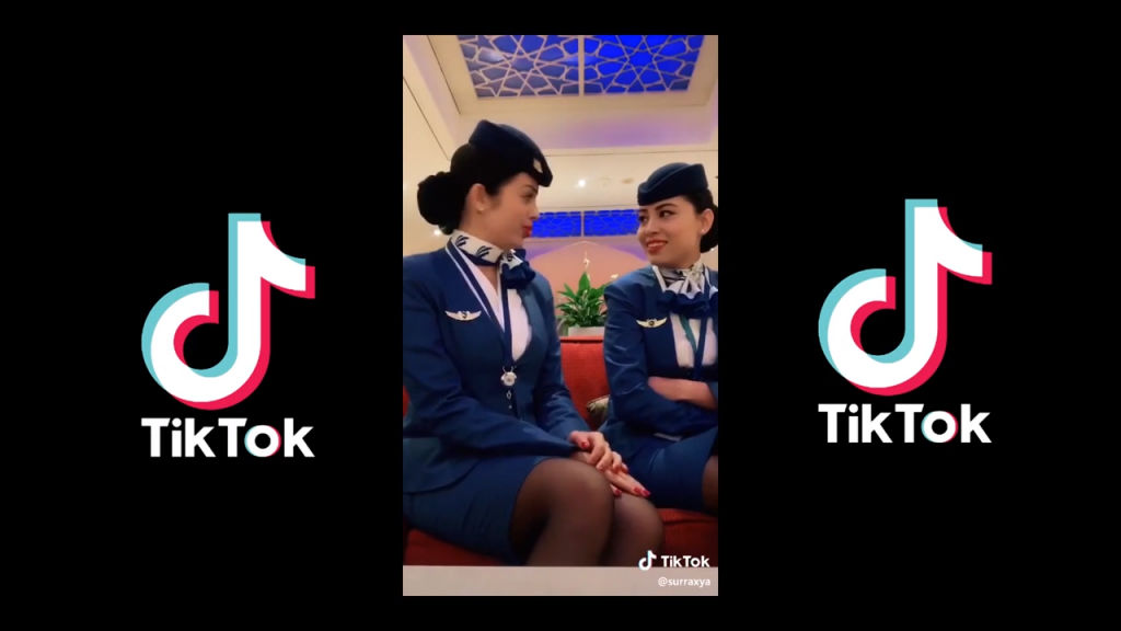 Air Hostesse TikTok Posts 4