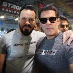 Salman Khan with Bodyguard Shera