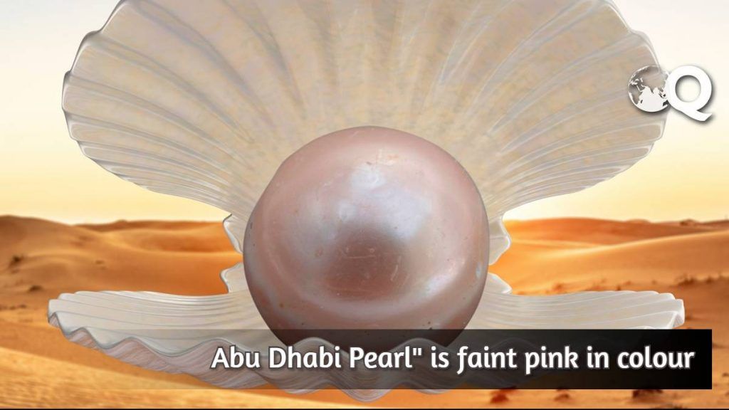 Abu Dhabi Pearl is faint pink in colour