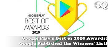 Google Play's Best of 2019 Awards