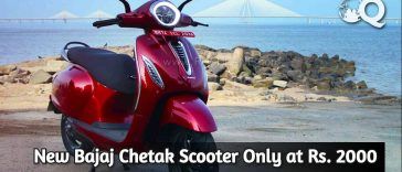 New Bajaj Chetak Scooter Only at Rs. 2000