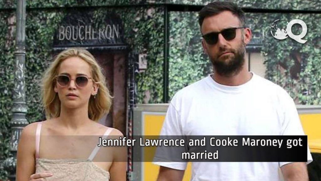 Jennifer Lawrence and Cooke Maroney got married