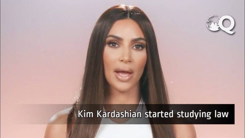 Kim Kardashian started studying law