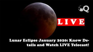 Lunar Eclipse January 2020