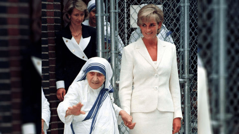 Mother Teresa And Princess Diana