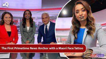 The First Primetime News Anchor with a Maori Face Tattoo
