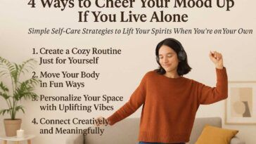 4 Ways to Cheer Your Mood Up If You Live Alone