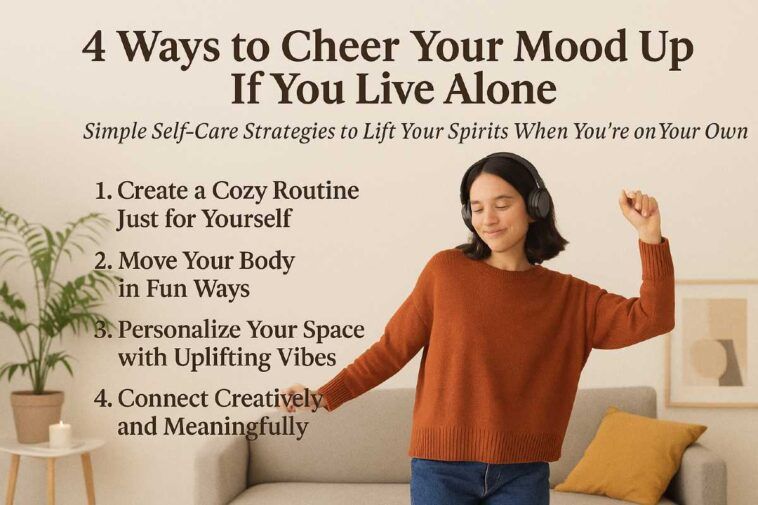 4 Ways to Cheer Your Mood Up If You Live Alone