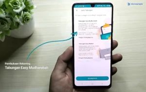 buka rekening tabungan Easy Mudharabah di BSI Mobile
