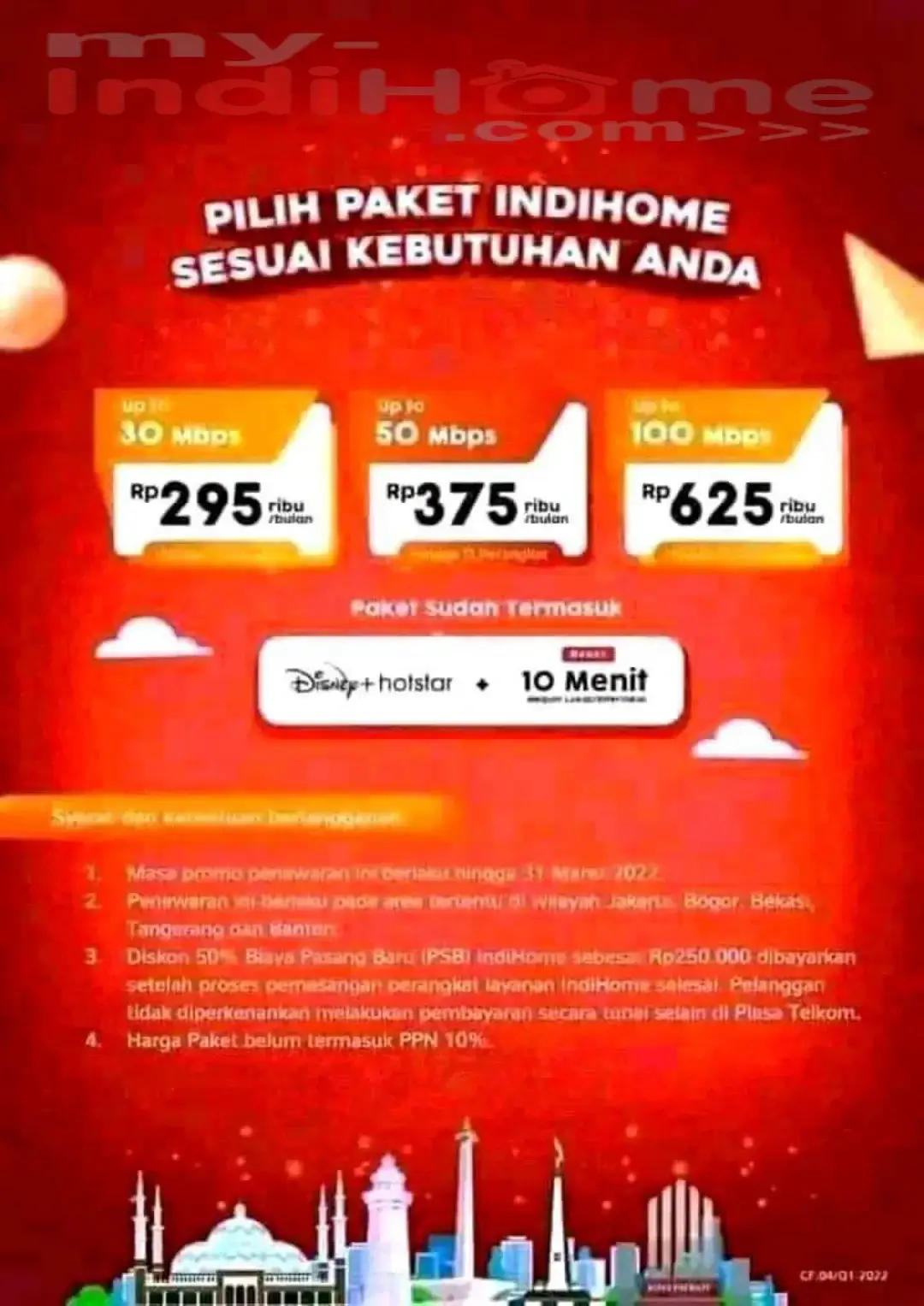 Paket IndiHome Jakarta Timur