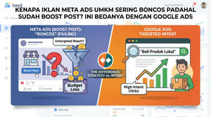 Penyebab Iklan Meta Ads UMKM Sering Boncos untuk Hasil Organik