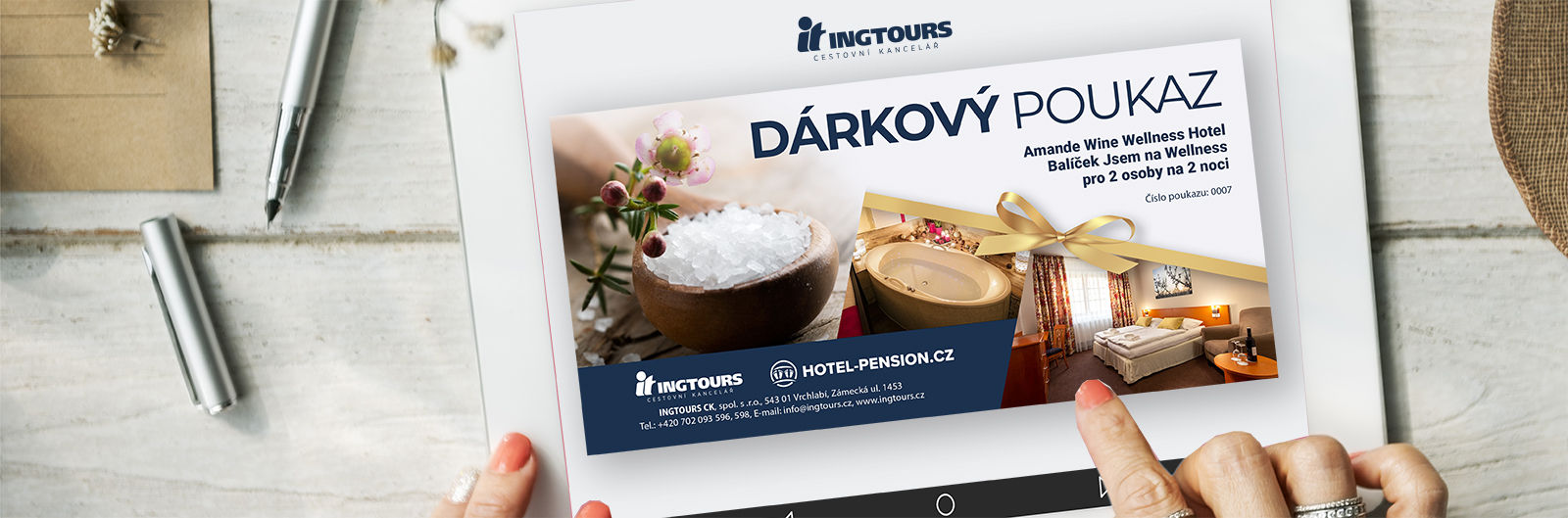 Gift vouchers from Ingtours