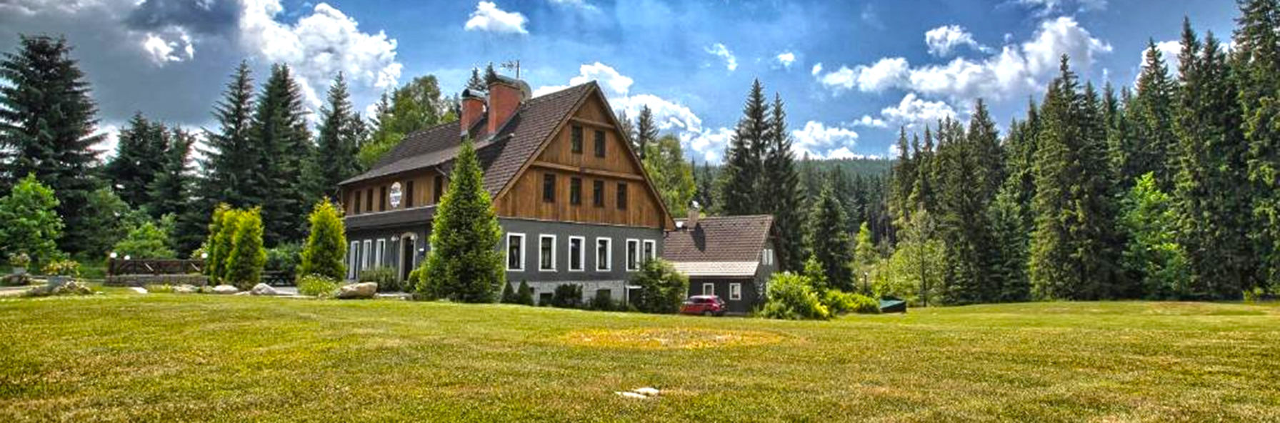 Stay in a hotel in the middle of the Jizera Mountains