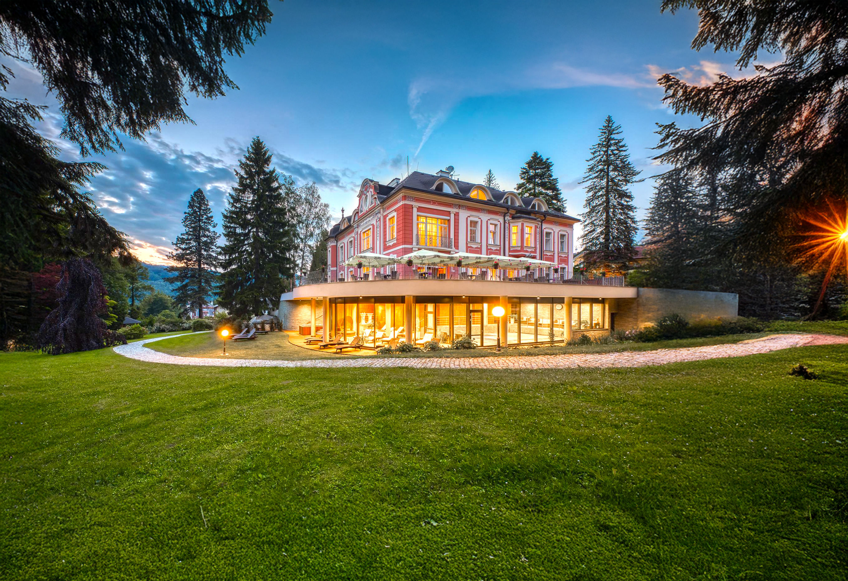 Villa Regenhart – elegant relaxation in the heart of the Jeseníky Mountains