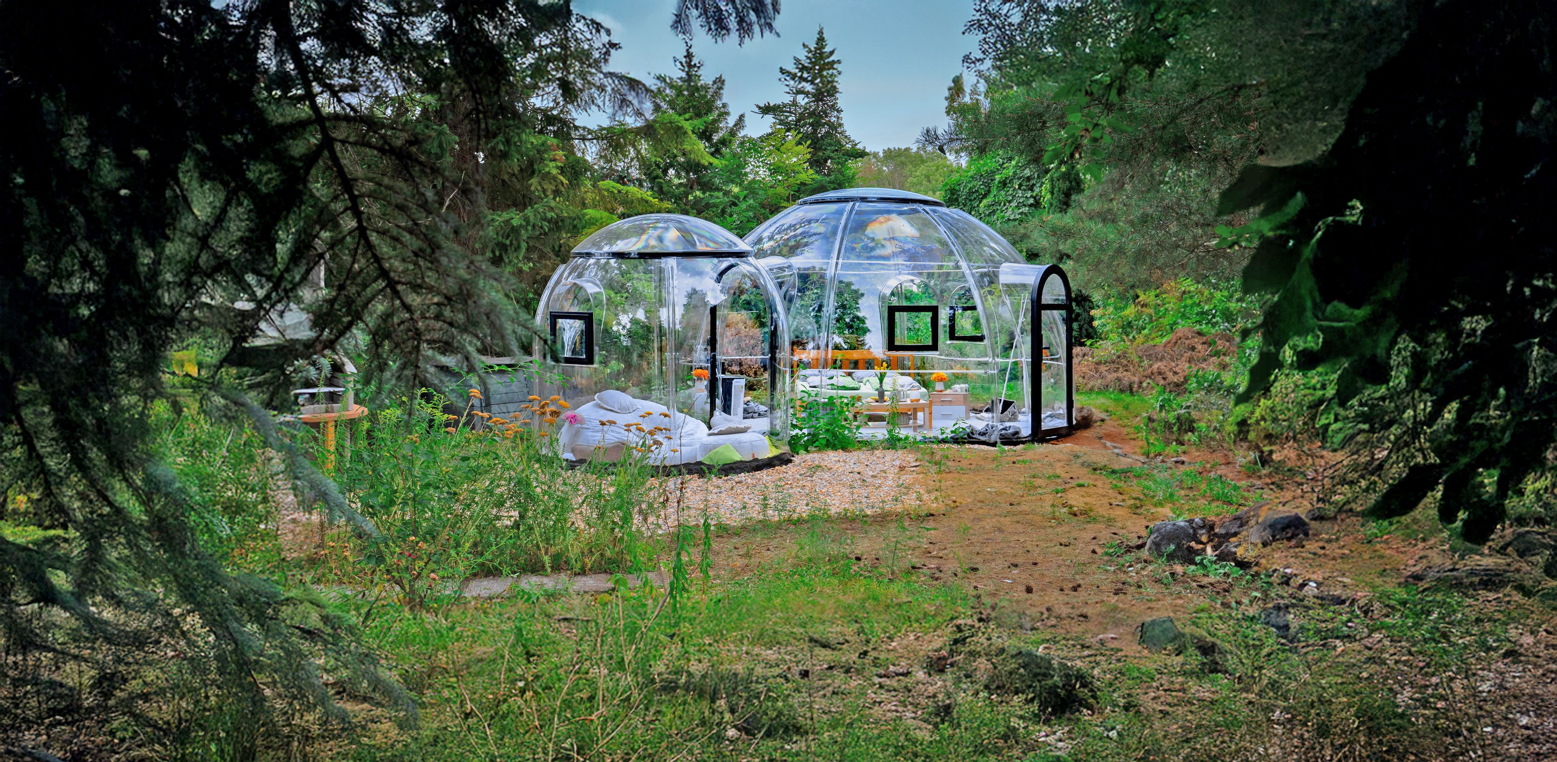 Skyhome Bubble Hotel: Romantyczna noc pod gwiazdami zaledwie 30 minut od Pragi