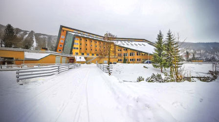 Ubytování Hotel Fit Fun: polopenze s nápoji u večeře a neomezený wellness na okraji Harrachova