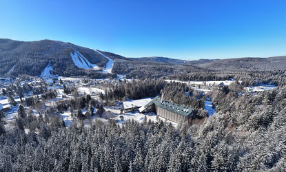 Jarní prázdniny ve Svornosti: zimní zážitky + bazén a skibus zdarma