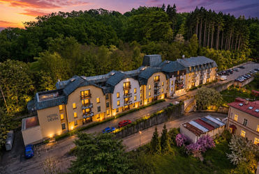 Spa Hotel Děvín Mariánské Lázně: wellness pobyt, lázeňská péče a klid s výhledem na město