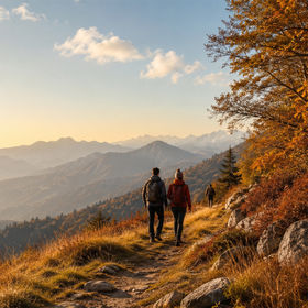 Altweibersommer in den Bergen