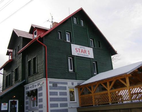 Hotel STAR 1 v zimě