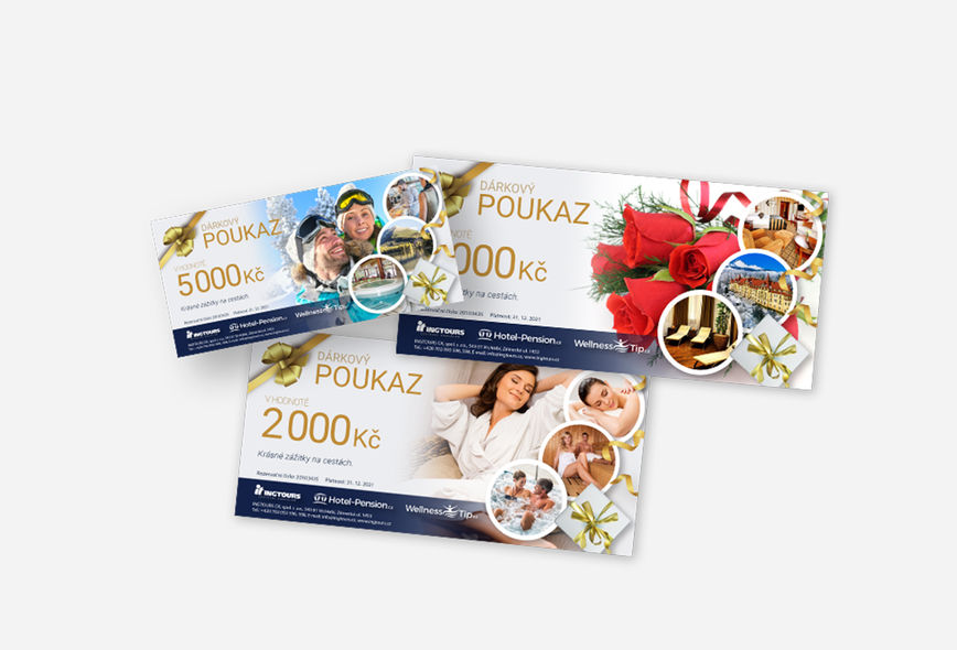Dárkové poukazy