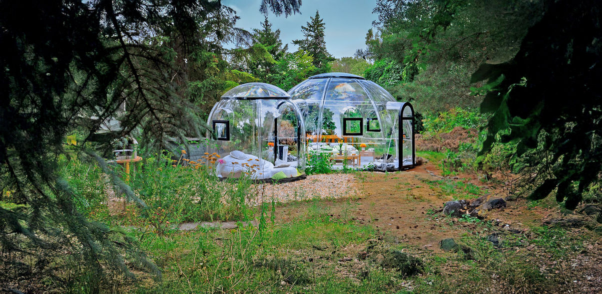 Skyhome Bubble Hotel: Romantická noc pod hvězdami jen 30 minut od Prahy