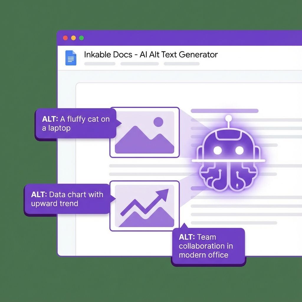 How to Automatically Add Alt Text to Images in Google Docs | Inkable Docs