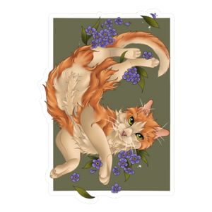 Dreamy Cat Green