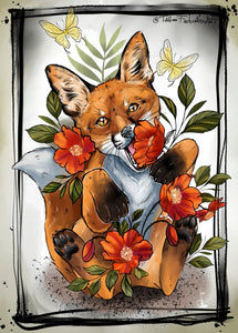 Fox In Poppy