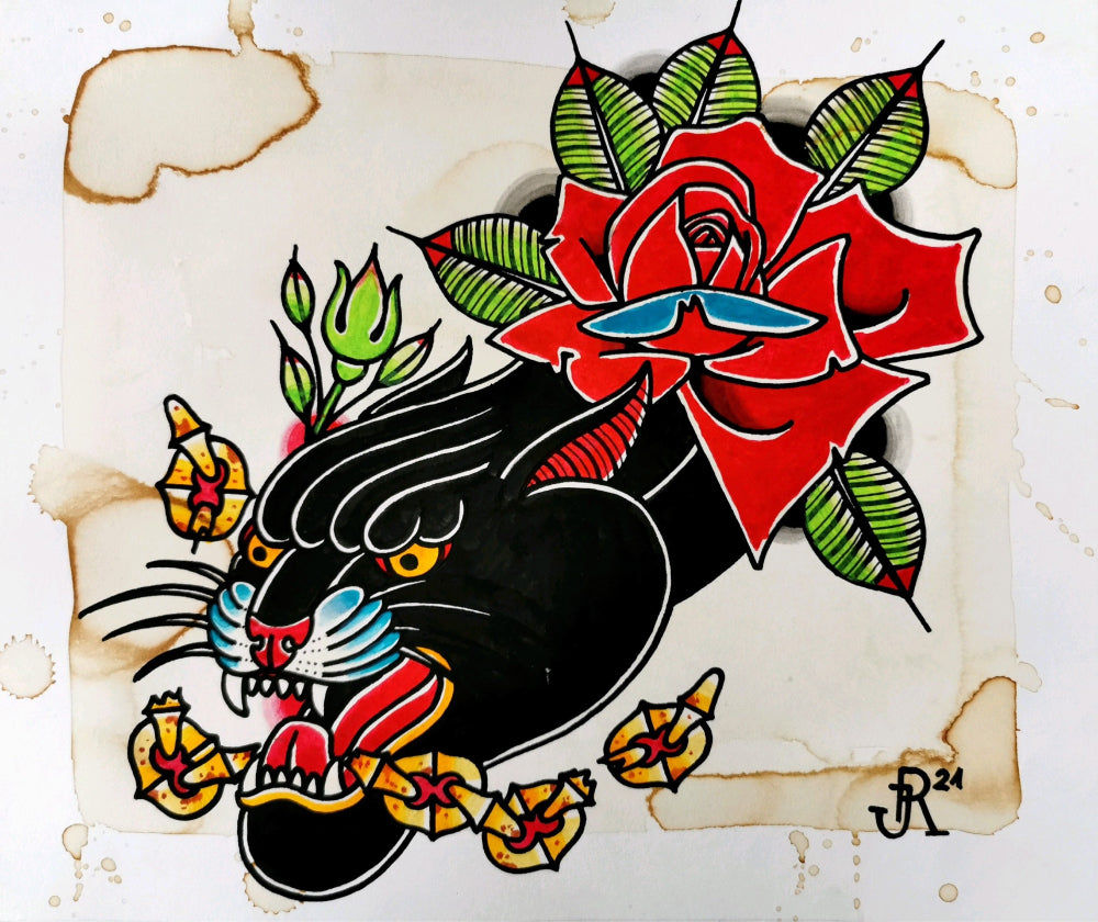 Panther And Rose