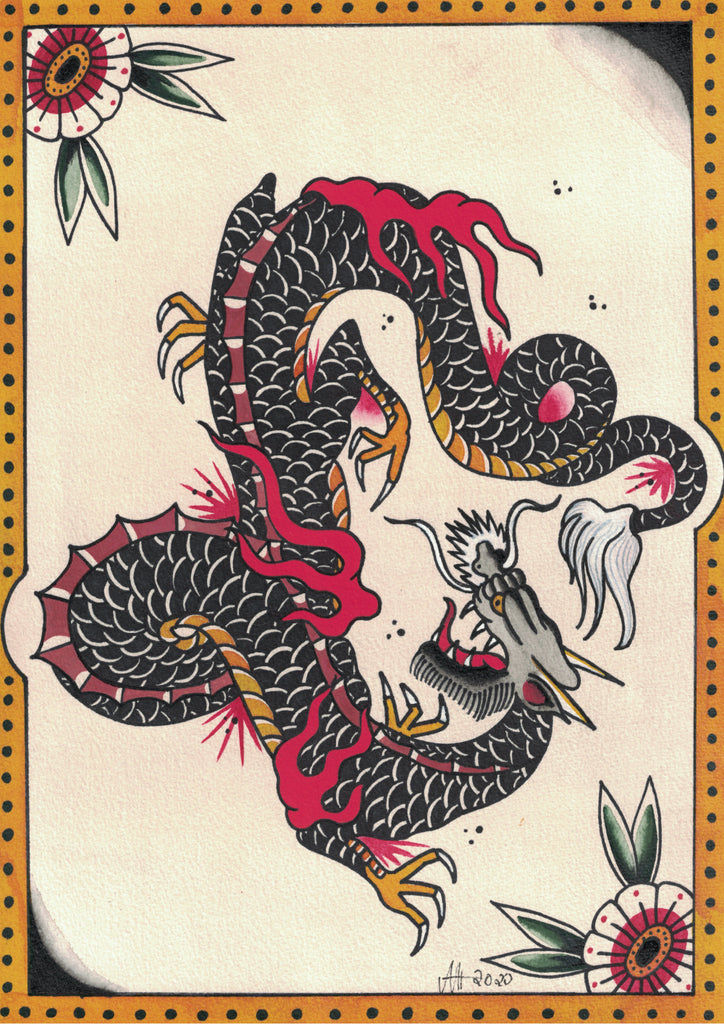Old Style Dragon