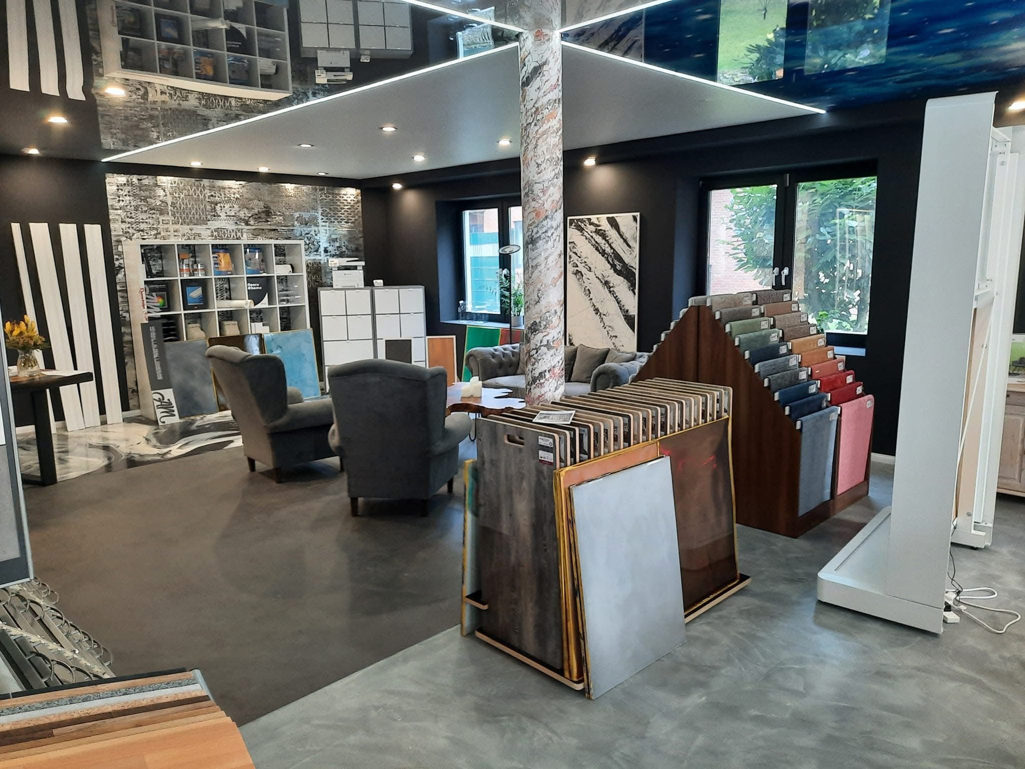 Ausstellungsraum von AM Raumdesign S-H in Nortorf