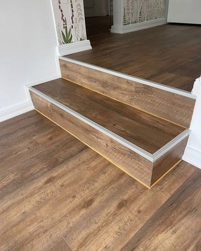 Bodenverlegung auf Treppen