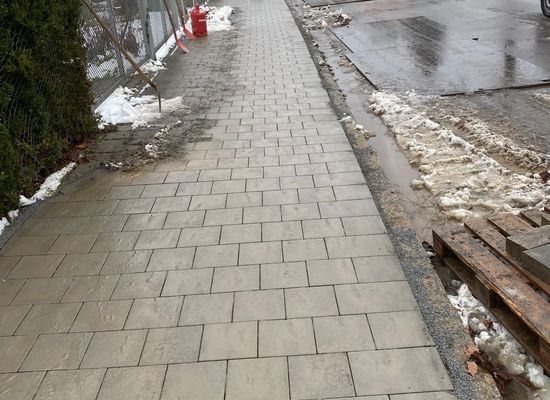 Pflasterbauarbeiten
