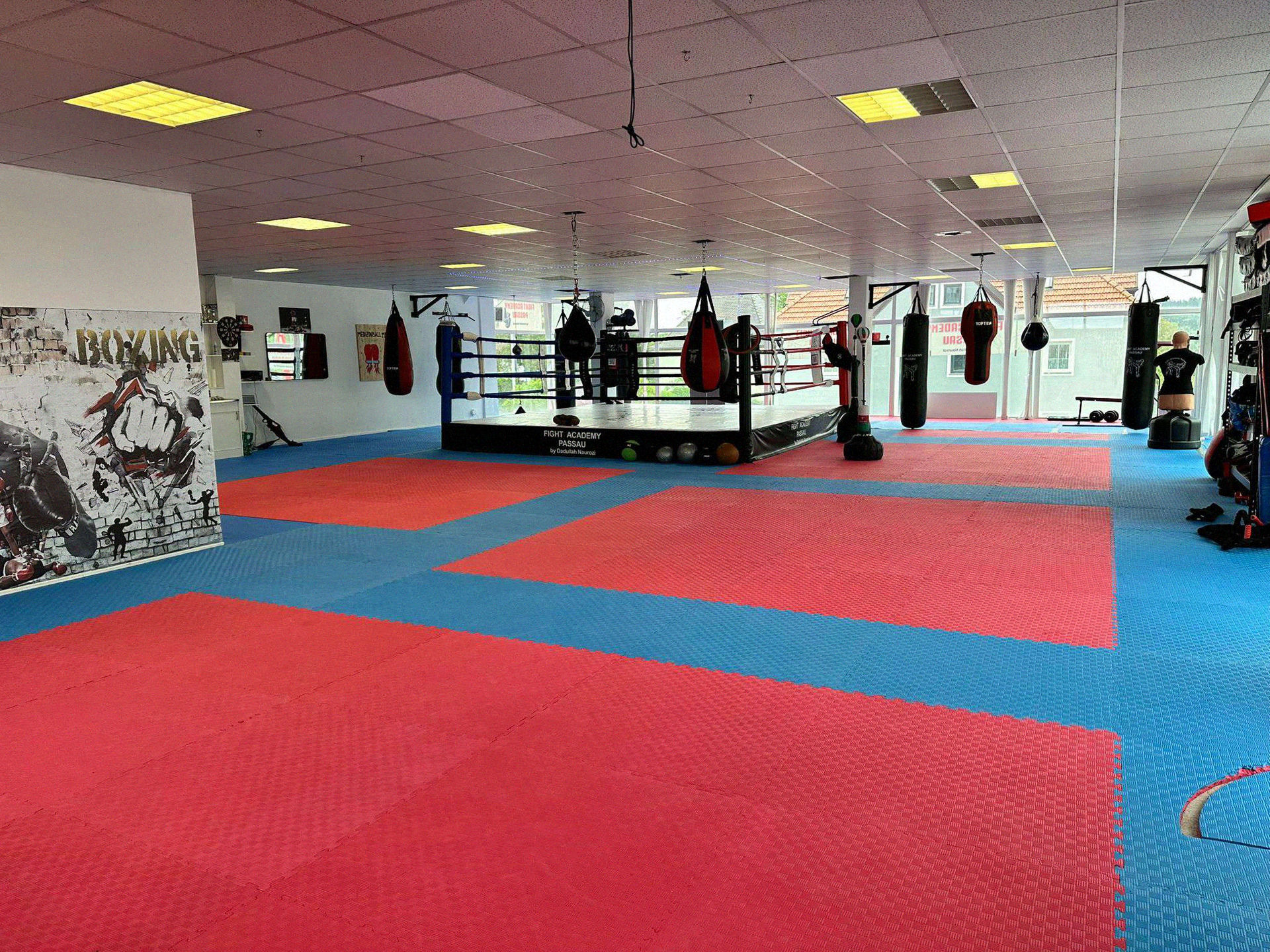 Training hall of Fight Academy Passau