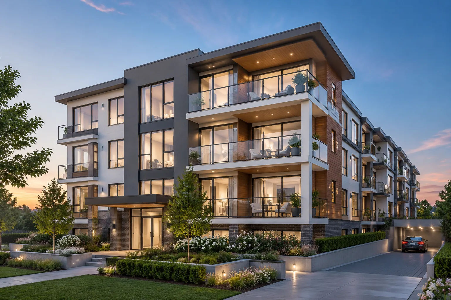 Pre-construction architectural visualization produced by Skyline Design Group architecture services team