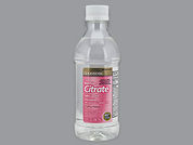 Magnesium Citrate: This is a Solution Oral imprinted with nothing on the front, nothing on the back.