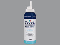 Tovet Emollient 0.05 % Foam