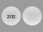 Doxylamine Succ-Pyridoxine Hcl: This is a Tablet Dr imprinted with 2132 on the front, nothing on the back.