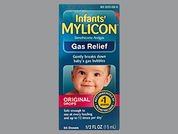 Infants' Mylicon: This is a Suspension Drops imprinted with nothing on the front, nothing on the back.