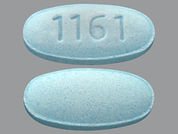 Meclizine Hcl: This is a Tablet imprinted with 1161 on the front, nothing on the back.