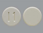 Clozapine Odt: This is a yellow round Tablet Disintegrating imprinted with I1 on the front, nothing on the back, and is manufactured by TEVA USA.
