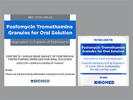 Paquete de 3 G de Fosfomycin Tromethamine