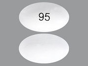 Bafiertam: This is a Capsule Dr imprinted with 95 on the front, nothing on the back.