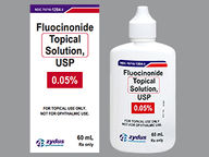 Fluocinonide 0.05% (package of 30.0 gram(s)) Solution Non-oral