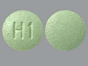 Dolishale: This is a green round Tablet imprinted with H1 on the front, nothing on the back, and is manufactured by INGENUS PHARMAC.