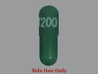 This is a Capsule imprinted with AT200 on the front, nothing on the back.