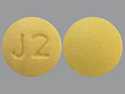 Estradiol-Norethindrone Acetat: This is a Tablet imprinted with J2 on the front, nothing on the back.