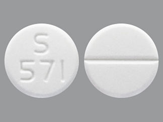 Esto es un Tableta imprimido con S  571 en la parte delantera, nada en la parte posterior, y es fabricado por None.