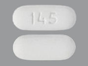 Bupropion Xl: This is a Tablet Er 24 Hr imprinted with 145 on the front, nothing on the back.